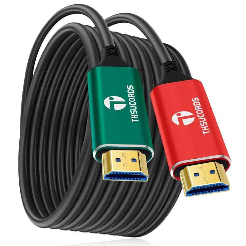 Rakuten - Thsucords 4K 光ファイバーHDMIケーブル 100M 、 HDMI 2.0ケーブル UHD 4K@60Hz HDR/18Gbps/4:4:4/3D/ARC/HEC/RTX 3080/3090 Xbox Series X PS5 Denon A