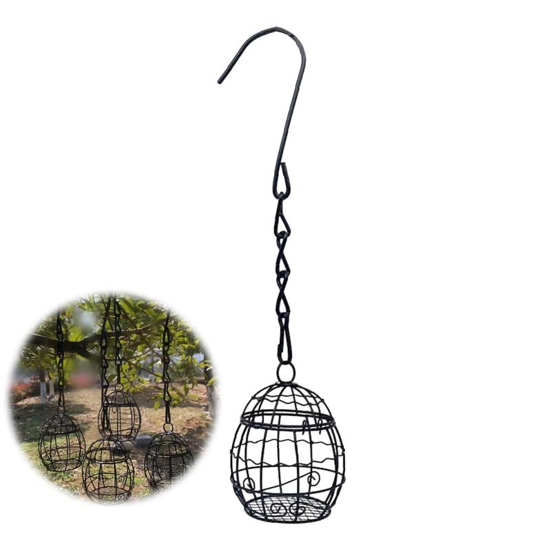 PAVIKEバードフィーダー 吊り下げ 鳥の餌箱 ハンギングバードフィーダー 鳥 餌入れ 鳥の供給、掛かる鳥..