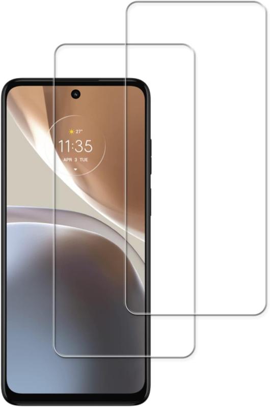 KPNS 素材製 強化ガラス Moto G32 用 ガラスフィルム 強化ガラス…