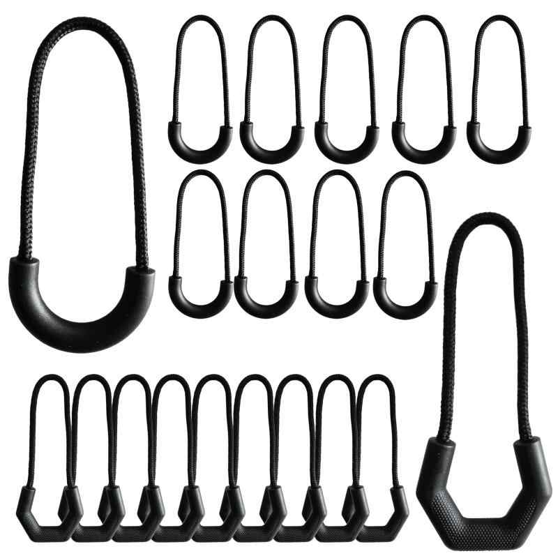 DY.2ten ジッパープル 20個セット ファスナー 引き手 ジッパータブ 交換用ジッパープル 開閉 楽々 引き..