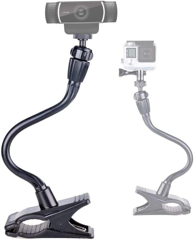 Smatree ジョーズフレックス クランプマウント Hero 11/10/9/8/7/MAXなどに適用，Apexcam，Crosstour CT9500/CT8500，DJI Osmo Actiong3/2対応、Insta360などアクションカメラ対応