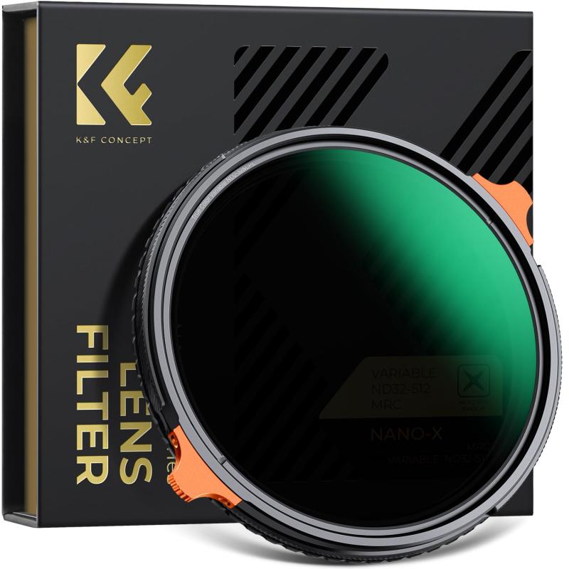 K&F CONCEPT 52mm TRUE COLOR ND2-ND32&CPL 可変NDフィルター 黄色被り解...