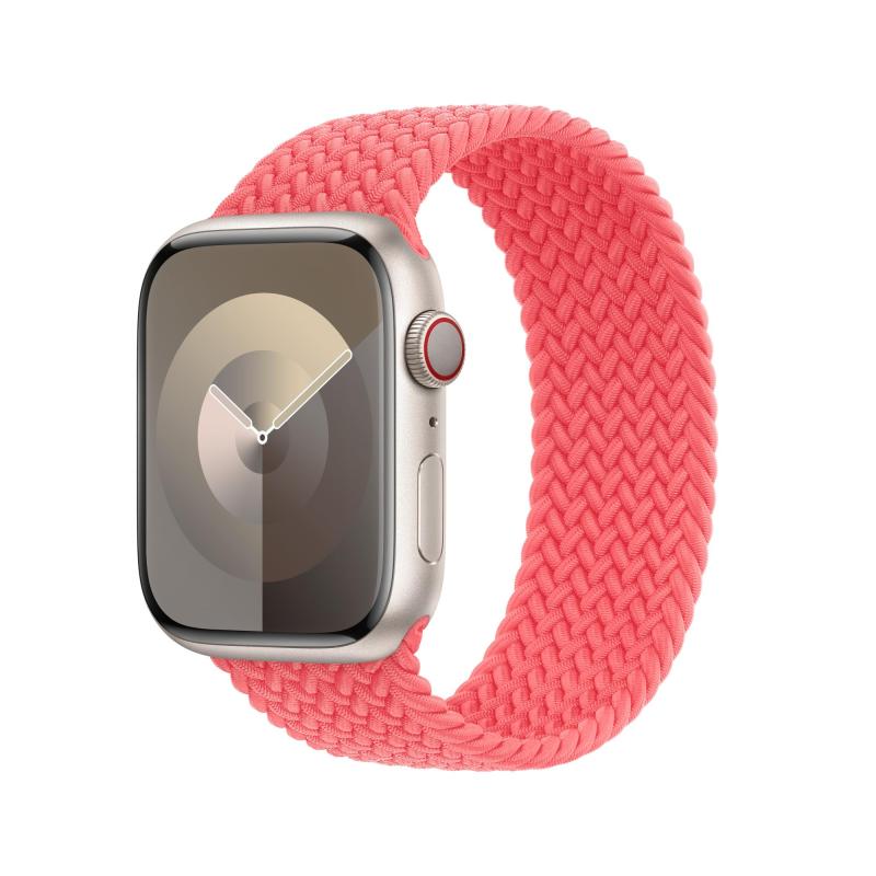 Rakuten - コンパチブル apple watch バンド ブレイデッドソロループ 柔らかいシリコーン糸混紡リサイクルヤーン素材 ステンレス留め具 apple watch ultra3/ultra2/ultra/10/9/8/7/6/5/4/3/2/1/SE対応 通気