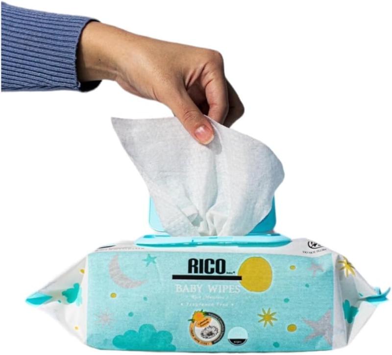 リコ RICO 赤ちゃん用 おしりふき 900枚（100×9個）コストコ 大判厚手・無香料 2