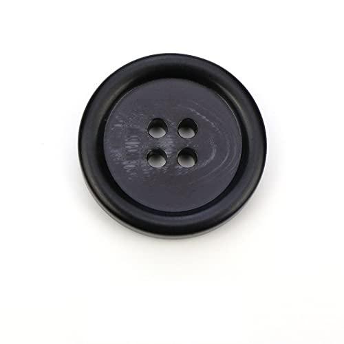 10個4穴丸形樹脂ボタンフラットバック縫製用ボタン衣料品アートクラフトDIY装飾縫紉用品用