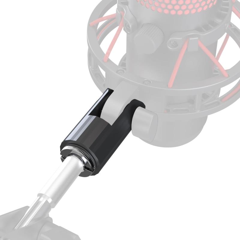 HyperX QuadCast/HyperX QuadCast S用マイクマウントアダプター HyperXマイク交換用アダプター 3/8"-5/8"インチ変換ネジ付き 取り付け簡単 HyperXマイク専用アダプター マイクスタンド3/