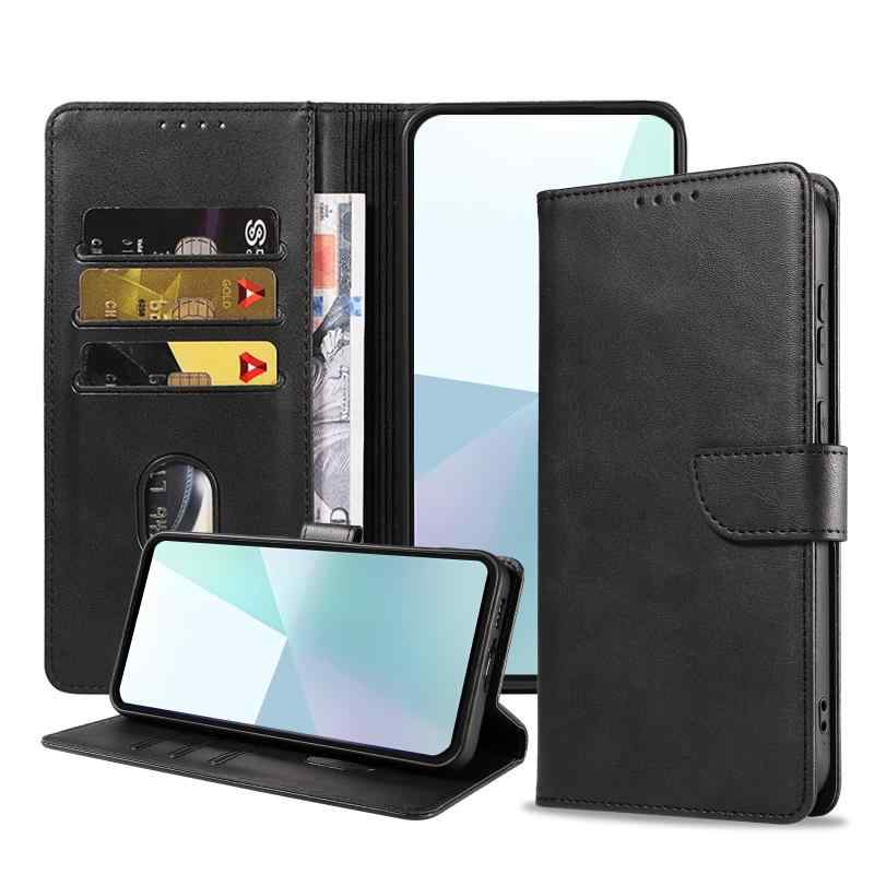 Rakuten - Xperia 10 VI ケース 手帳型 エクスペリア10 VI SO-52E / SOG14 / A402SO / XQ-ES44 手帳型 Xperia10VI カバー PUレザー カード収納 財布型 耐衝撃 マグネット スタンド機能付き (ブラック)