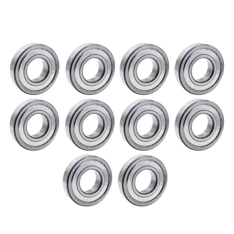 Rakuten - MR63ZZ ミニチュアベアリング 10個入り 内径3mm×外径6mm×幅2.5mm ミニベアリング ボールベアリング 深溝玉軸受 ステンレス製 工作機械電子機器 DIY器具 (【10個入】MR63ZZ)