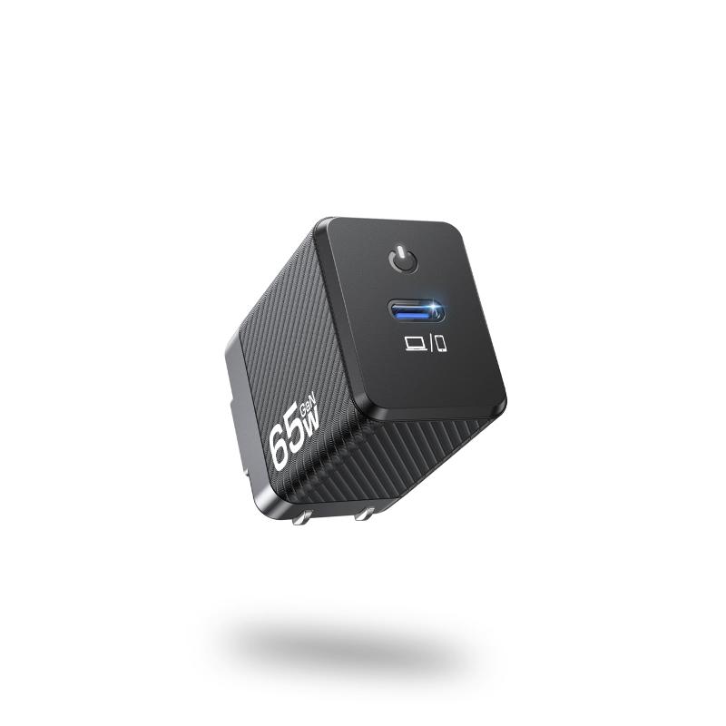 65w pd 充電器 type-c  急速充電器 超低温 GaNIII タイプc 充電 usb c 独自技術 suchidol 携帯充電器 LED付き スマホ充電器 1つで十分 折りたたみ式 acアダプター PSE認証済