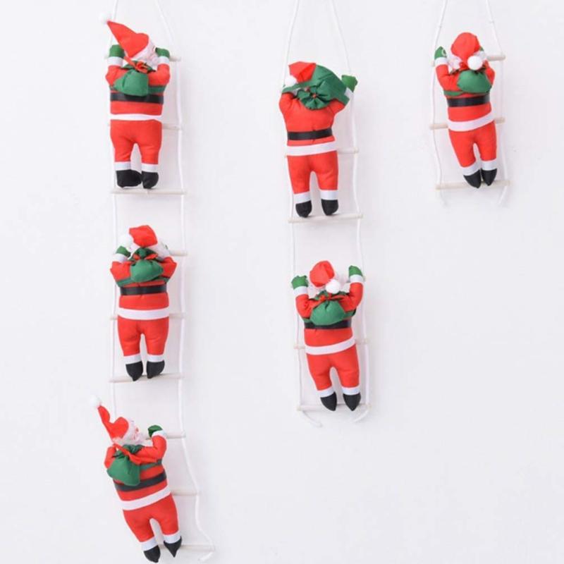 Rakuten - ZOYUBS サンタはしご クリスマスツリー飾り クリスマス 飾り サンタ人形はしご サンタはしご はしごサンタクロース サンタクロース はしご サンタクロース人形 サンタ人形 はしごサンタ ク