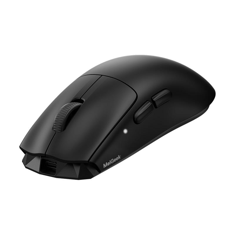 MelGeek Horus 超軽量ワイヤレスゲーミングマウス 49g 30K DPI 8Kポーリング 215時間駆動 2.4G/USB-C ブラック