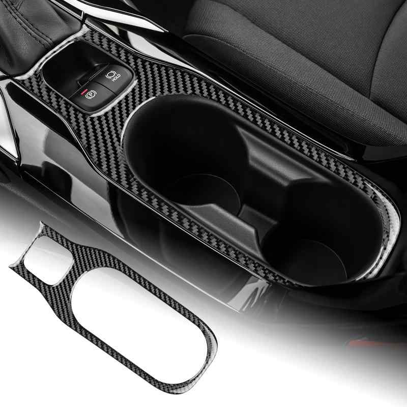 Rakuten - AIRSPEED トヨタ カローラ カローラツーリング 12代目 2019-2024 Toyota Corolla 専用 カーボンファイバー アクセサリー インテリア 内装パーツ カーフロントカップホルダーパネルステッカー おしゃ