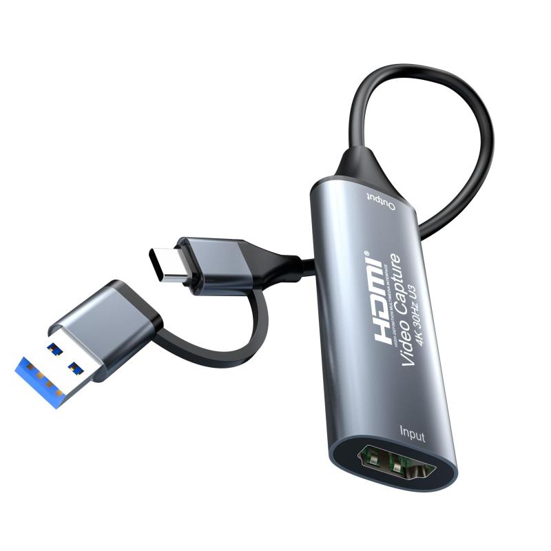 其它 - 4K 30FPS HDMIキャプチャーボード USB3.0/Type-C対応 リアルタイム配信・録画 超低遅延 ゲーム実況/ライブ配信/動画制作対応（Nintendo Switch/PS5/Xbox/PC/Mac）