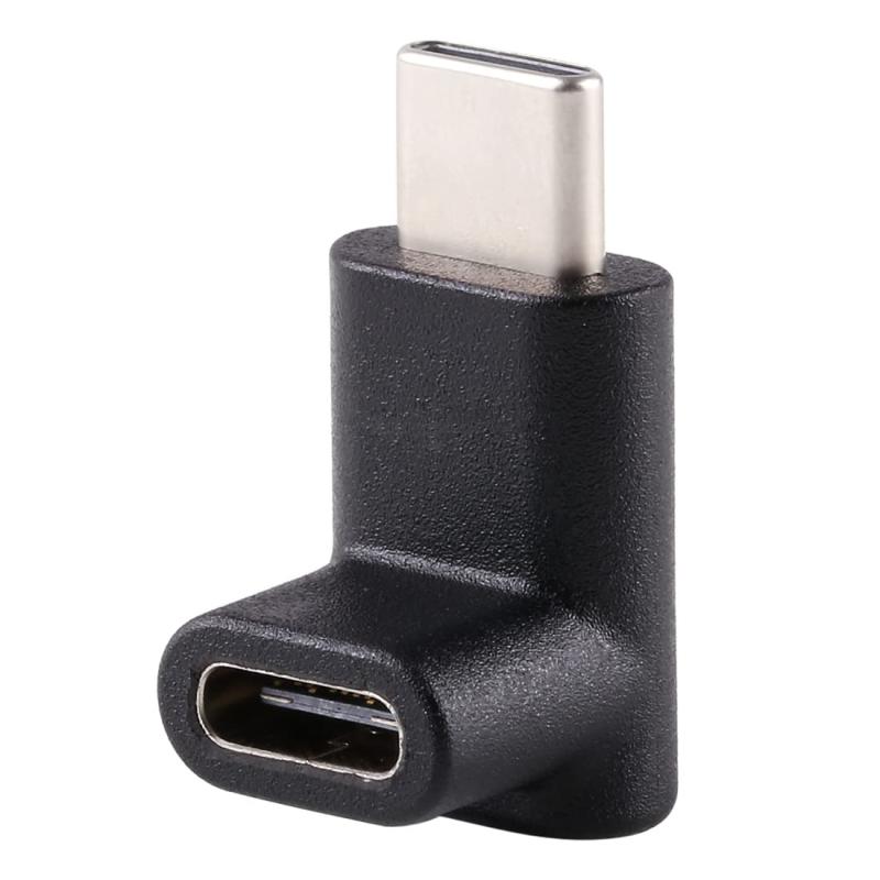 Rakuten - Chenyang 90度上下の可逆USB 3.1 Type-Cオス - メスのラップトップ＆電話用拡張アダプタ