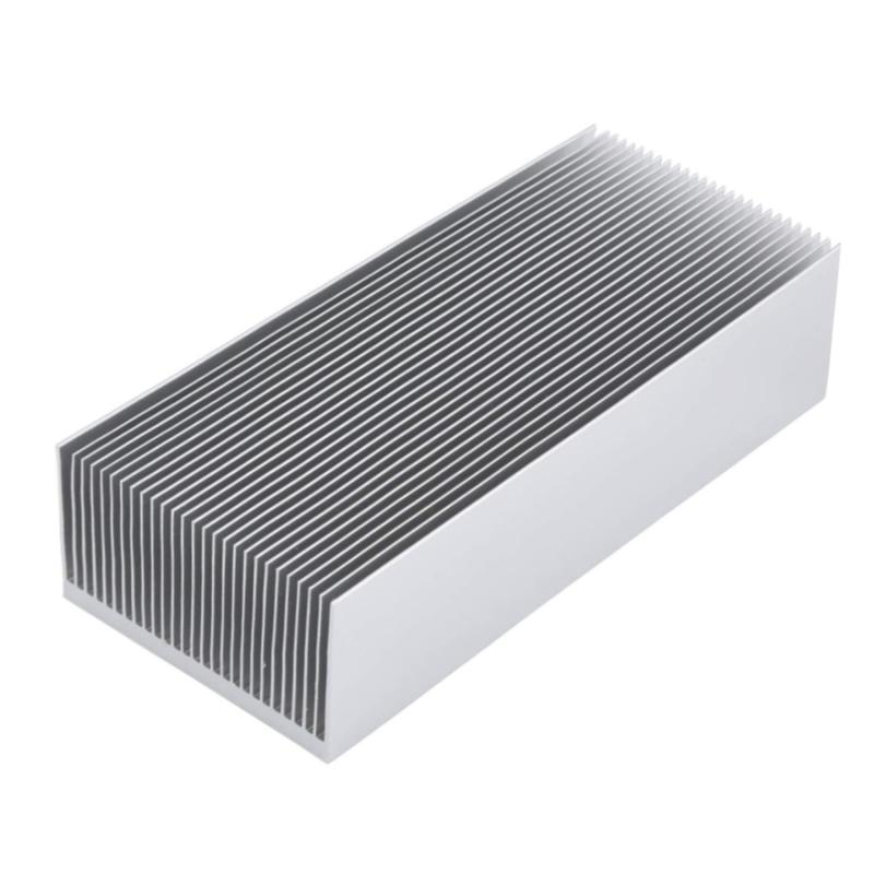 大型 冷却 フィン 150 x 69 x 36mm ヒートシンク アルミニウム pc クーラー 銀色