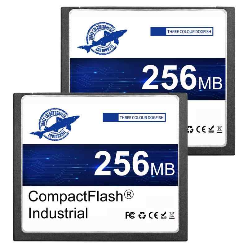 Rakuten - Dogfish CFカード 【産業用耐久】SLC 256MB 2枚組 コンパクトフラッシュ 広温対応(-25～85℃) & ECC保護 CNC/産業用機器/デジタル一眼レフ/広告機対応 高信頼性