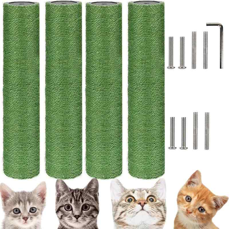 爪研ぎ キャットタワー ポール 替え 交換 麻柱 交換用 支柱 爪とぎ ペット用品…