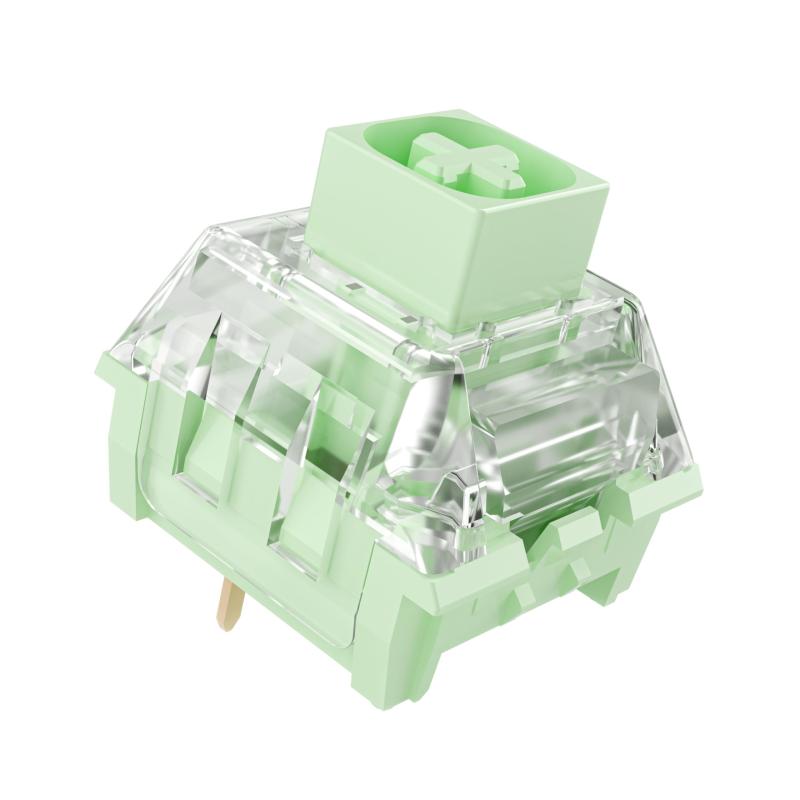 Kailh の箱の mx の機械キーボード、3 ピン 55gf/厚い Clicky/潤滑される良い/RGB/ぱりっとした音スイッチのためのタケ スイッチ（36pcs）