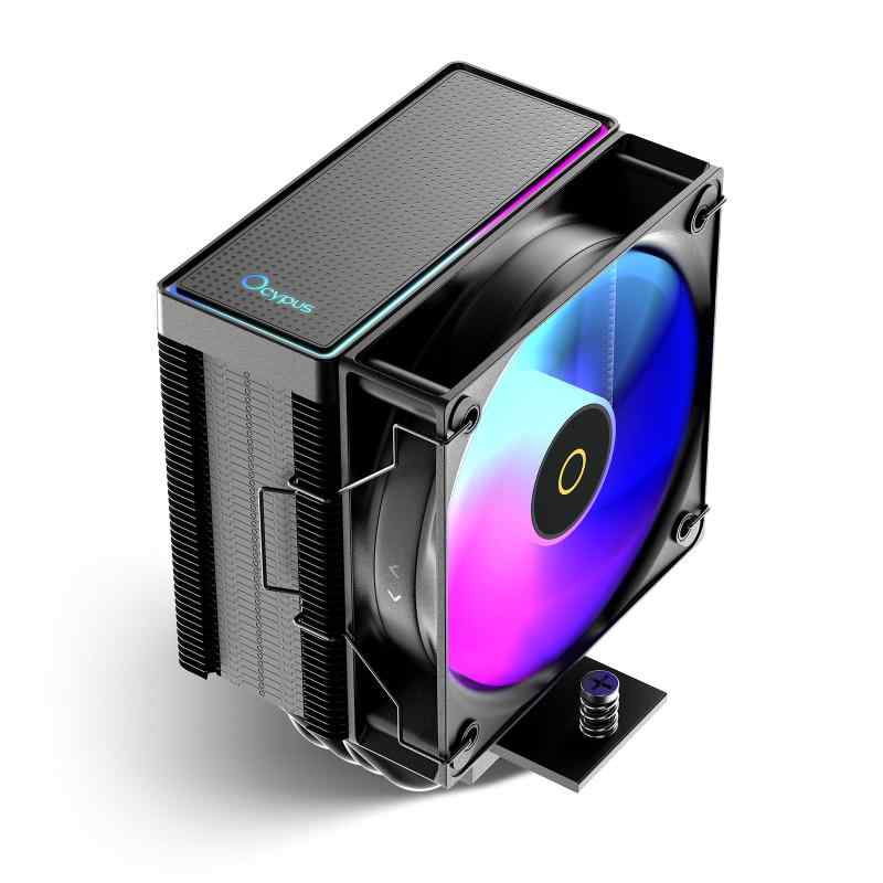 Gamma A40 ARGB BK CPUクーラー,100mm PWMフ�