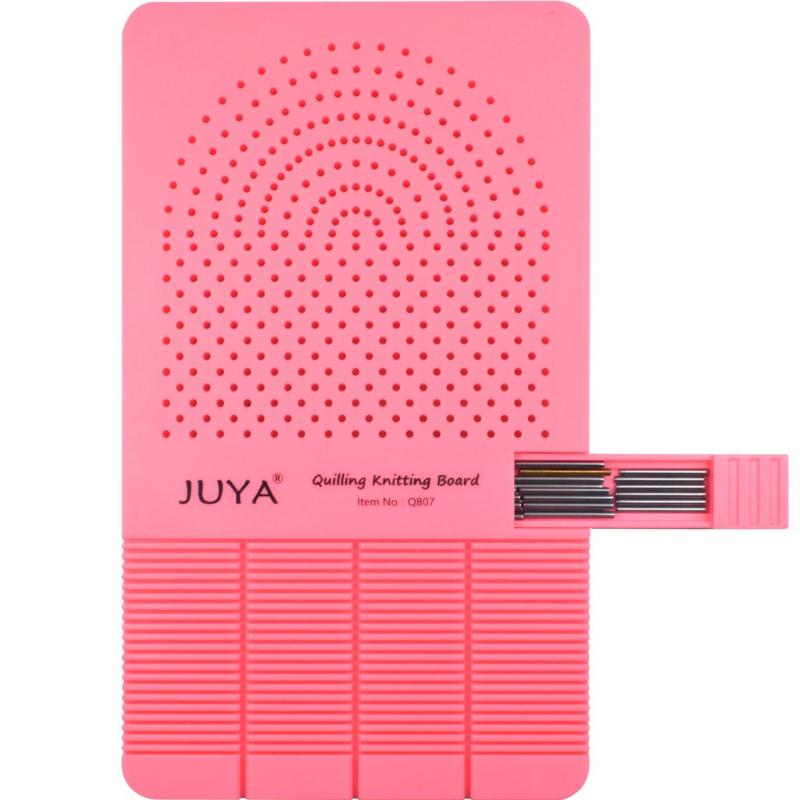 Rakuten - JUYA2つの機能を持クイリング編みボードは、スティックの収納力を持っています ピンク