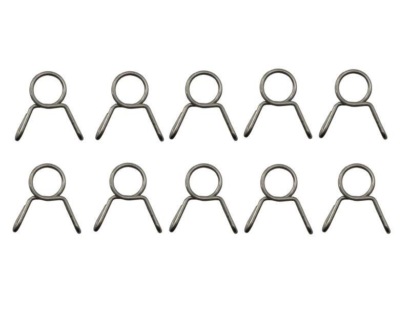 Rakuten - J-base 燃料ホースバンド 10個セット バイク 汎用 ステンレス (8mm)