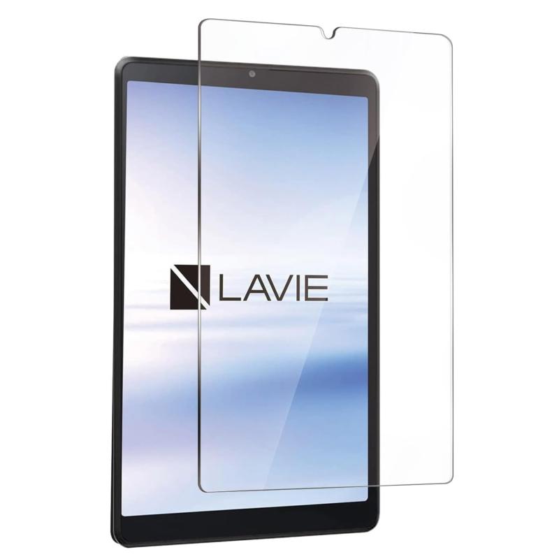 For LAVIE Tab T8 T0855/KAS ガラスフィルム 強化ガラスフィルム 【larfbulroc】製素材旭硝子製・高硬度9H ・高透過…