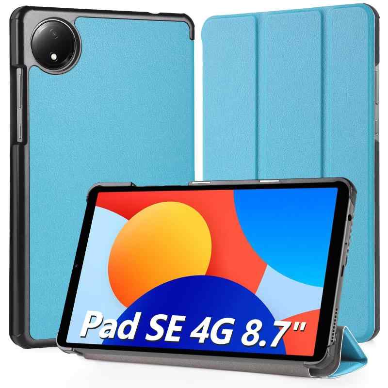 Hianjoo Xiaomi Redmi Pad SE 4G 8.7インチ 対応 ケース タブレットケース Xiaomi Redmi Pad SE 8.7インチ 対応 カバー スタンド機能付き オートスリープ機能 全面保護ケース 耐衝撃 擦り傷防止 -の商品画像
