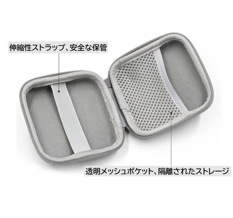 TOMGDRACO for Macbook air/pro用 バッテリー収納ケース USB用収納ポーチバッグ 電源コード ケーブル、イヤホンアクセサリーの保管ケース ガジェットポーチ トラベルポーチ PC小物入れポーチポーチ root-house-10171010 RoothouseStore サンプル画像3