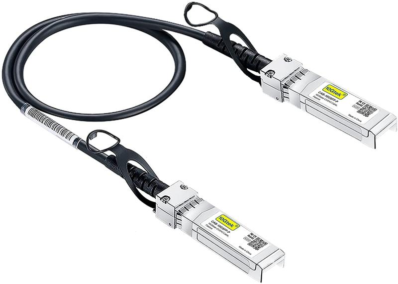 10Gtek 10G SFP+ ケーブル, SFP+ DAC Twinaxケーブル, Cisco SFP-H10GB-CU0.3M、 Meraki、Ubiquiti UniFi、Mikrotik、Intel、Fortinet、 Netgear、Arist