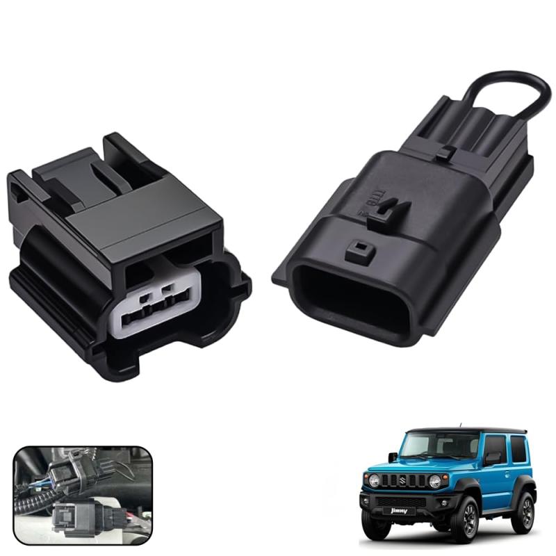 KASELIN ジムニー JB64W JB74W アイドリングストップ キャンセラー ジムニーシエラ JB64型 JB74型 専用 カプラーオン アイスト キャンセリング アクセサリー ジムニーアクセサリー ハーネス 解除 Off適用車種：本製品は、スズキ ジムニー JB64W/JB74W専用に設計されています。購入前に適切か確認してください。高強度ABS樹脂を使用し、耐久性、耐熱性に優れ、長時間の使用による摩耗を防ぎ、製品の寿命を延ばします。*注：この製品自体でナビゲーションシステムがロックされることはありません。これが発生した場合は、取り付けエラーか車両がエンストしている可能性があります。接続エラーがないか確認してください。プロがインストールすることをお勧めします。機能説明：インストール後、エンジンを始動すると自動的にアイドリングストップ機能が解除され、毎回アイドリングストップボタンを手動で押す必要がなくなります。この機能は、アイドリングストップシステムに煩わしさを感じているオーナーに特に便利で、運転の便捷さと快適さを向上させます。不快感の軽減：この解除器は、エンジンの負荷を軽減し、信号待ちなどで車両が長時間停止している際によりスムーズに動作します。アイドリングストップ機能が解除されると、車両の信号機が停止している際の不快感がなくなり、運転の快適性が向上します。燃料節約：アイドリングストップ機能の解除により、バッテリーの消耗と燃料消費を抑え、オーナーの燃料費を節約します。本製品はカプラー設計で、車両の配線を切断する必要がなく、複雑な配線作業や特殊な工具なしで、わずか60秒で簡単にインストールできます、インストール中に車両の配線やワイヤーに損傷を与えることはありません。【使用方法】 1.ジムニーのエンジンフードを開け、開閉検出用カプラー（黒色）を取り外します。 2.アイドリングストップ解除器のカプラーを適切な位置に挿入します。 3.エンジンフードを閉じると、アイドリングストップ機能が解除され、快適な運転が可能になります。