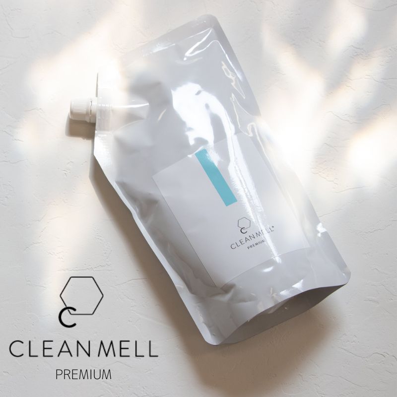 CLEANMELL PREMIUM（クリーンメルプレミアム）詰め替え用 消臭 抗菌 トリガー スプレー 600ml 衣類 靴 ペット 鞄 水 無香料 無着色 消臭剤 銀イオン