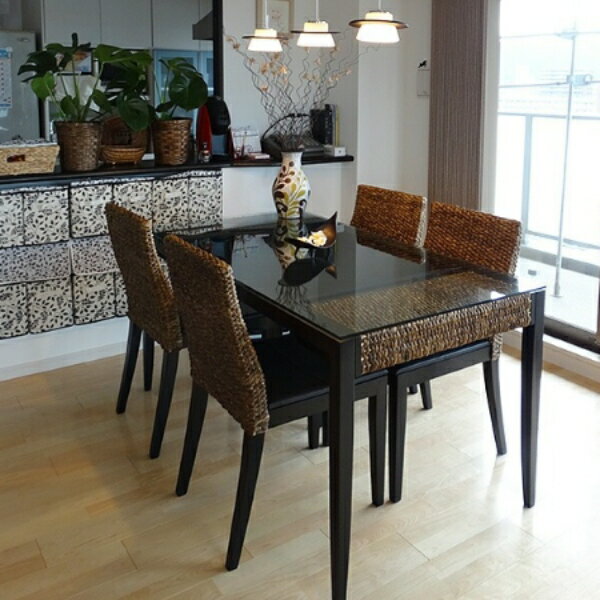 高品質 ウォーターヒヤシンス ダイニングセット ダイニングテーブル PDT10 チェア 本革張り PC11 ダイ..