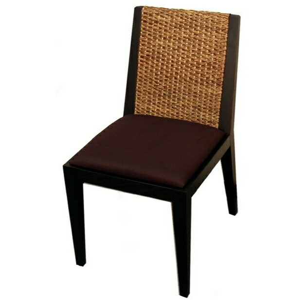 [正規輸入代理店] PERFORMAX ウォーターヒヤシンス ウォーターヒアシンス ダイニングチェア/モダンアジアン家具 パフォーマックス（2脚セット・受注生産品）