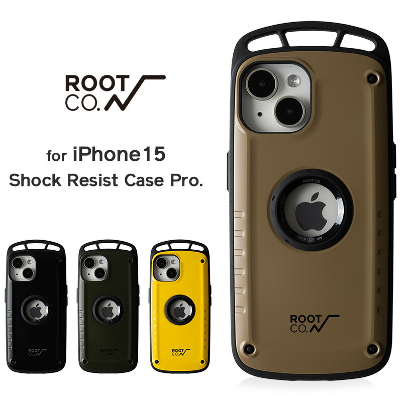 ルートコー スマホケース メンズ 【ROOT CO.】[iPhone15専用]GRAVITY Shock Resist Case Pro.