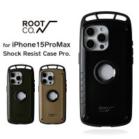 【ROOT CO.】[iPhone15ProMax専用]GRAVITY Shock Resist Case Pro.