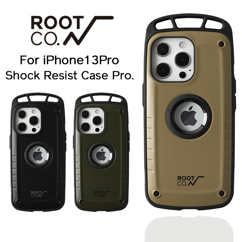 ֡ROOT CO.[iPhone13Pro]GRAVITY Shock Resist Case Pro.ƹmilѾ׷ˡפ򸫤