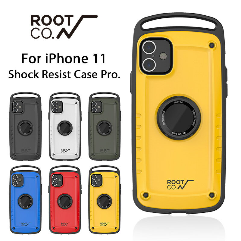 ROOT CO. Gravity Shock Resist Case Pro. [iPhone11専用]