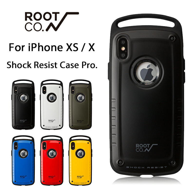 【ROOT CO.】iPhone X iPhone XS ケース GRAVITY Shock Resist Case Pro.【 アイフォンX アイフォンXS iPhoneX iPhoneXS スマホケース 耐衝撃 】