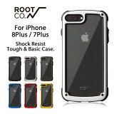 【ROOT CO.】iPhone8Plus ケース iPhone7 Plus ケース GRAVITY Shock Resist Tough & Basic Case.【 アイフォン8Plus アイフォン7Plus iPhone8 Plus iPhone7Plus スマホケース 耐衝撃 ハードケース バンパータイプ 】