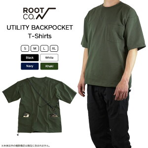 バックポケット&裾元ドローコード付き機能性Tシャツ