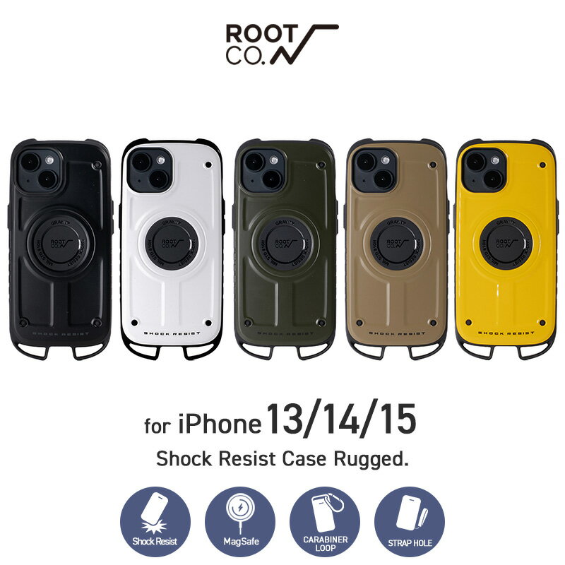 ROOT CO. iPhone12 Pro MAX Shock Resist Case +Hold. iPhone