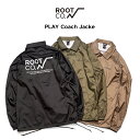 【ROOT CO.】PLAY Coach Jacket