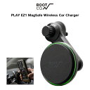 【予約】【ROOT CO.】PLAY EZ1 MagSafe Wireless Car Charger(ブラック)（3月下旬入荷予定）