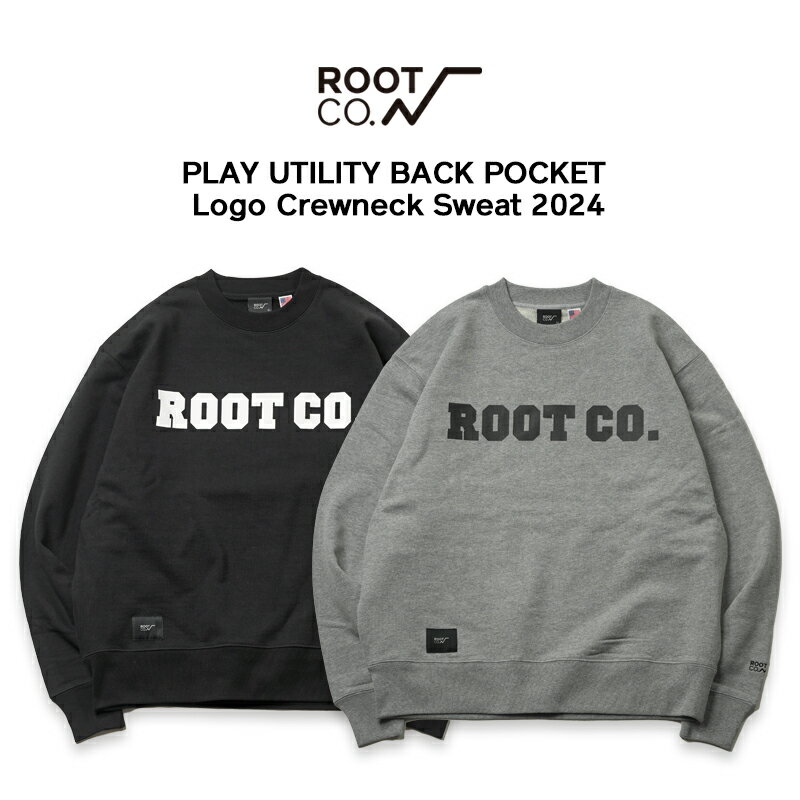 PLAY UTILITY BACK POCKET Logo Crewneck Sweat 2024
