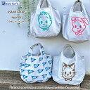 6264 ルートート（ROOTOTE）/【2023新作】OSAMU GOODS(R)×ROOTOTE ルーショッパー.ミニ.マルシェ.オサム-B（全4種）オサムグッズ 原田治 仕切り 折り畳み可能 コンパクト おしゃれ かわいい おすすめ ギフト 人気 エコバッグ 洗える 洗濯可能トートバッグ レディース メンズ