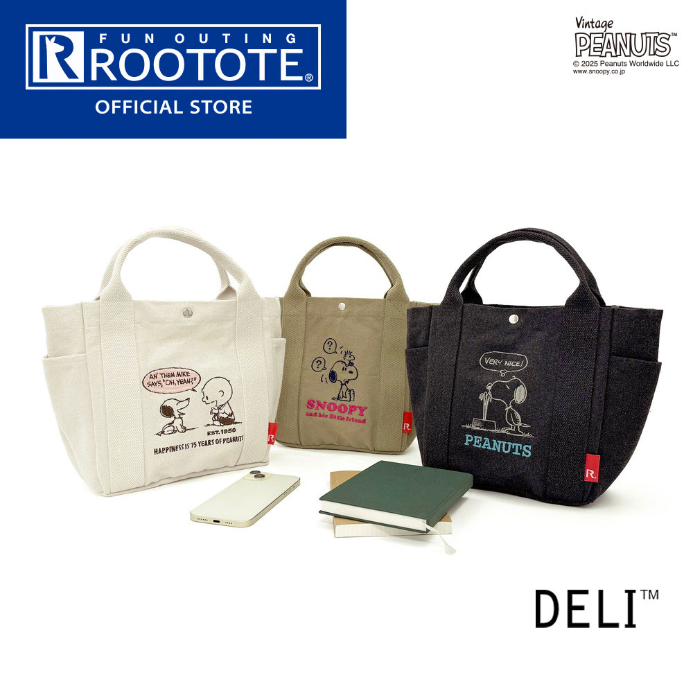 【ルートート公式】トートバッグ スヌーピー 【IP.デリ.ピーナッツ-0J（全3種）2025新作 品番8442】PEA..