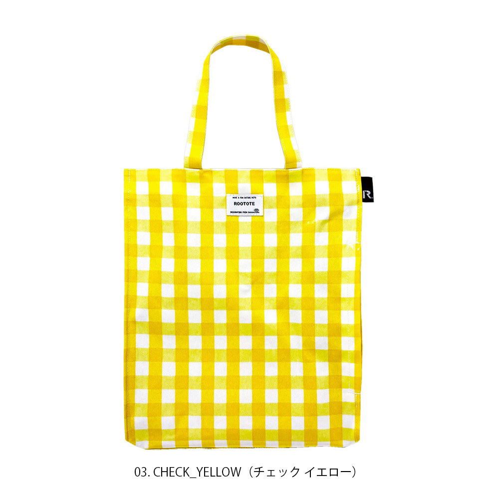 【関税込】 チェックトートバッグ - イエロー:マルチカラー 楽天市場】チェック(カラーイエロー)(トートバッグ