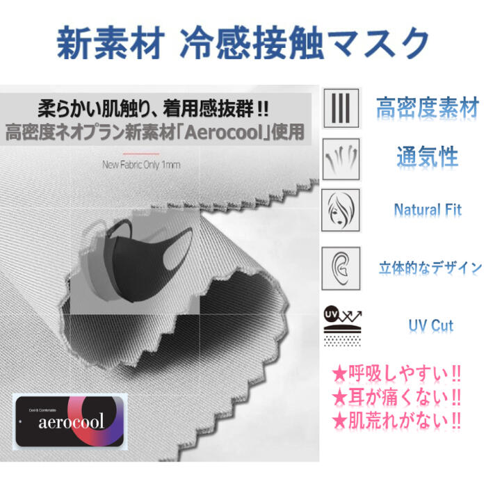 クールブレス 5枚入り 洗える マスク 送料無料 ピンク グレー ホワイト 接触冷感 レディース メンズ クールマスク 立体 さらさら 抗菌 防臭 痛くない 息がしやすい 肌荒れ くすみカラー 涼しい 洗濯可能 速乾 在庫あり ひんやり へこまない 敏感肌