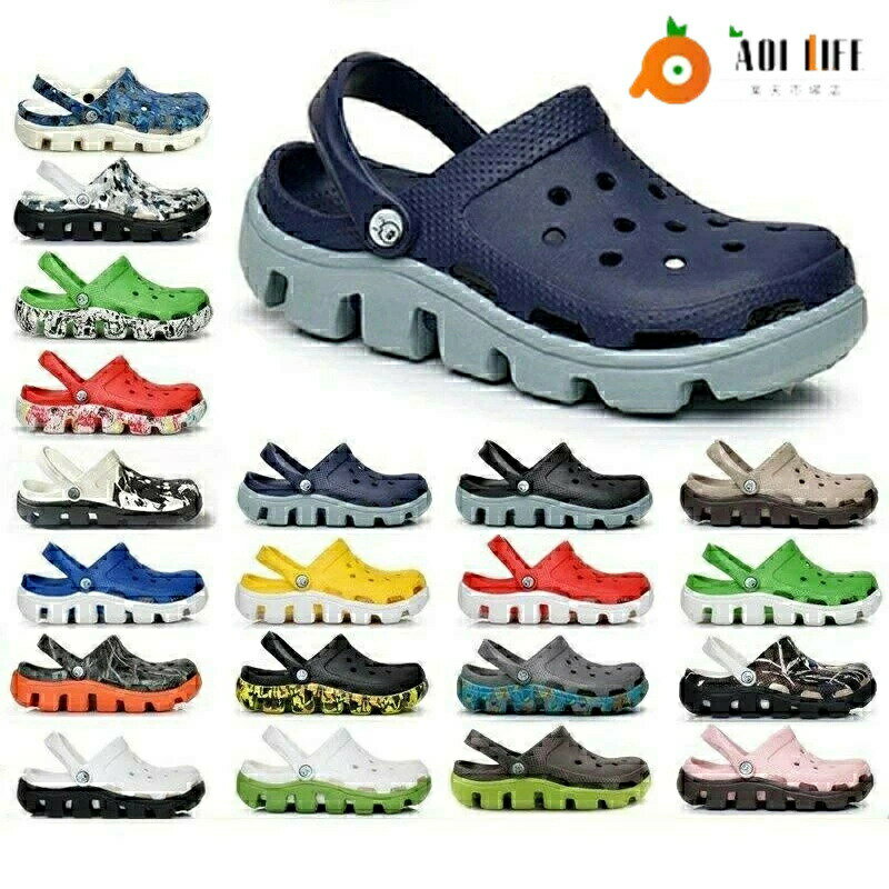 サボサンダル エスニックサンダル クロックス風 男女兼用サンダル サボサンダル クロックスメンズ 2WAY 軽量 EVA素材 夏 20タイプ可選クロックス 緑