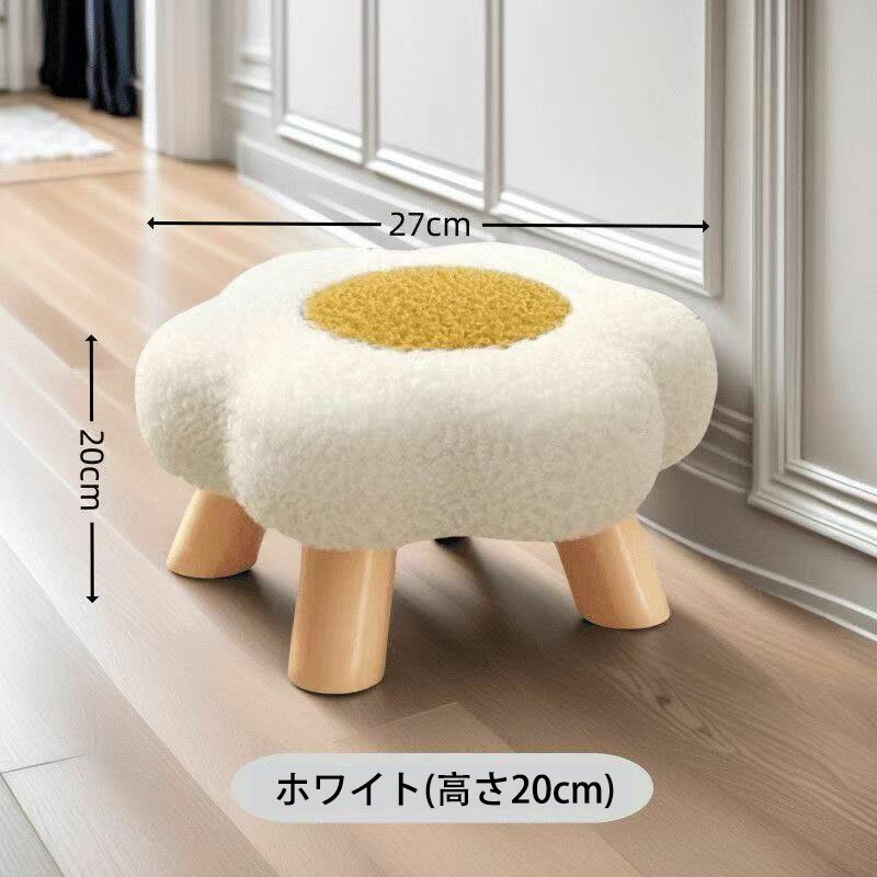 花の形 スツール 椅子 腰掛け 背もたれなし ...の紹介画像2